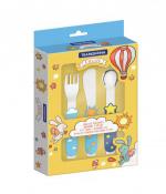 Juego de cubiertos para niños 3pz Linea Cielito Tramontina 